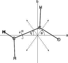 Structural parameters of Acetaldehyde