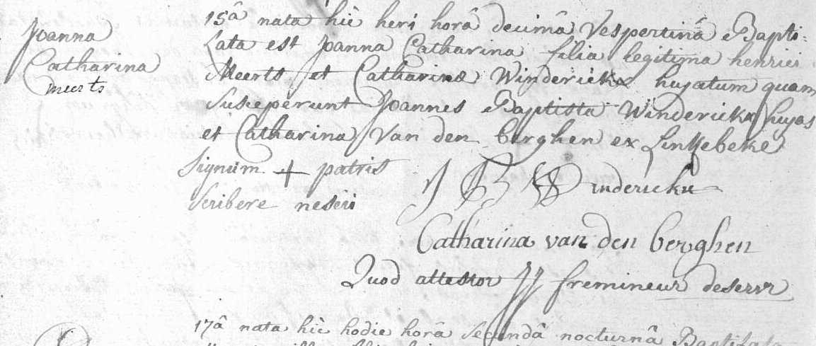 1784-JoannaCatharinaMeerts15Apr1784HenriciMeertsCatharinaWinderickx.jpg